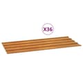 Pikkukuva 1 / 8: vidaXL Kattopaneelit 36 kpl ruoste 100x44 cm Corten teräs