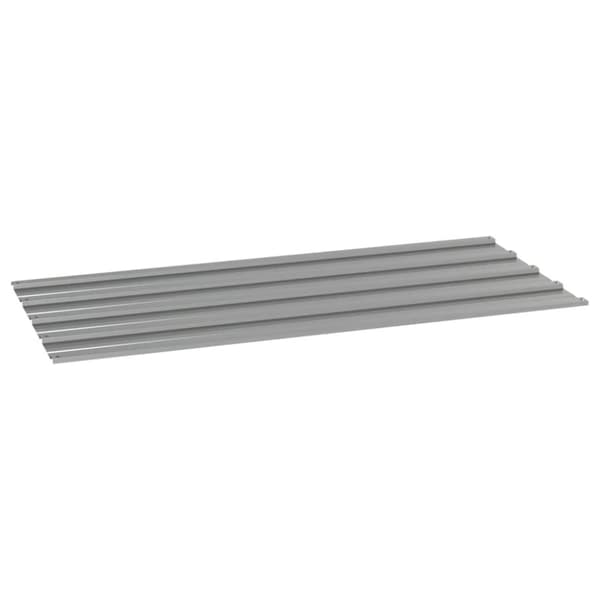 Takplattor och -tegel - Living Takplåt 12 st rostfärgad 100x44 cm rosttrögt stål