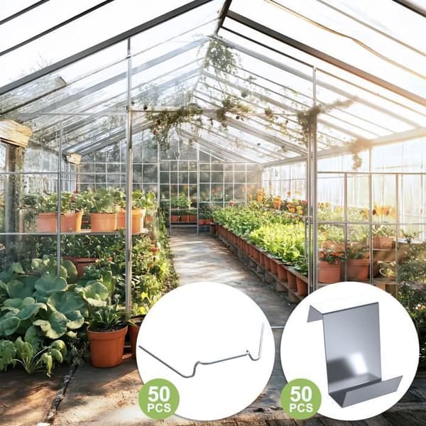 Polykarbonatplattor - XMTECH - Pack av 14 - 4 mm - UV-beständiga - Transparenta