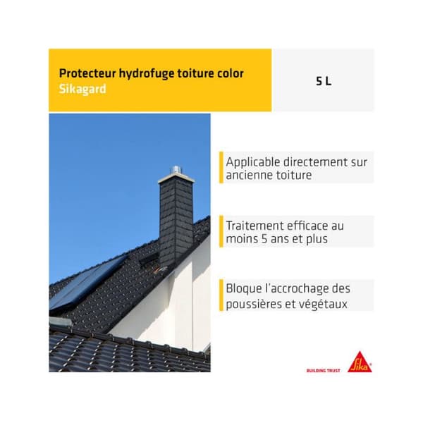 SIKA Sikagard-224 takskydd - Terrakotta - 5L