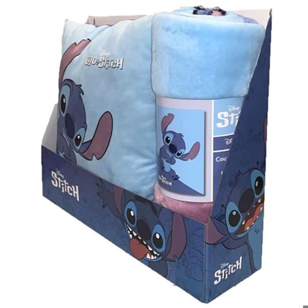 Polar-filt och Disney Stitch-kudde