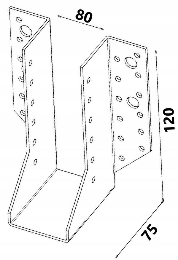 Palkkiripustin WB82 80x120x75x2.0 (1)