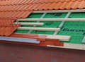 Miniatyrbild 2 av 4: PVC takfotsgaller 50mm x 5m RAL 9005