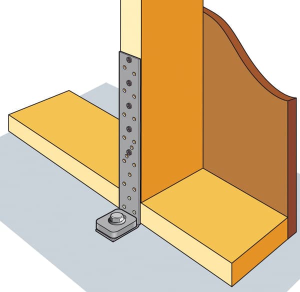 Ankarskarvbricka 40x50x10mm