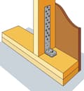 Miniatyrbild 5 av 8: Ankarskarvbricka 40x50x10mm