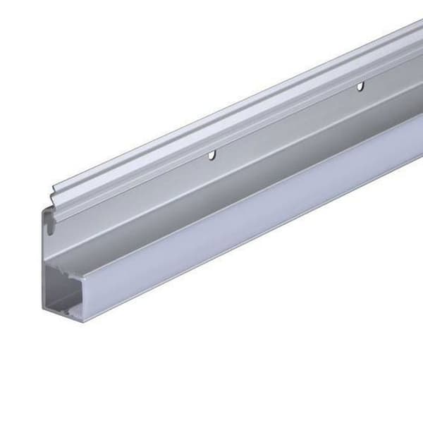 PROVISTON Clip LED plastikk indirekt belysning 42 x 17mm grå klämma upp till 9,6W