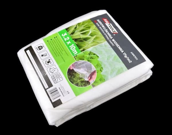 Täcke (platta - takskiffer - annat täcke) Awtools - AW67010 - AGRO RESISTENT ICKE VÄVDA 17g 3,2x5m VIT