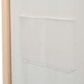 Miniatyrbilde 2 av 5: vidaXL Romdeler 3 paneler krem 120x170x4 cm stoff