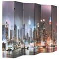 Miniatyrbillede 3 af 5: vidaXL foldbar rumdeler 228 x 170 cm New York by Night