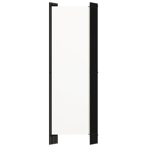 vidaXL 6-panels rumdeler 300 x 180 cm hvid