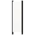 Miniatyrbilde 3 av 6: vidaXL Romdeler 4 paneler hvit 200x180 cm