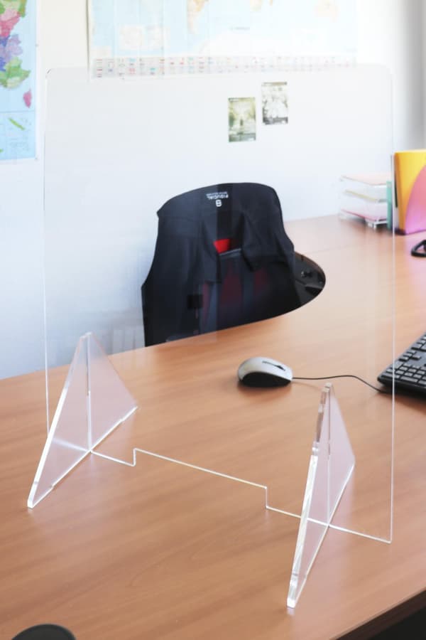 Skyddsskärm Desk Mobile 60x65cm