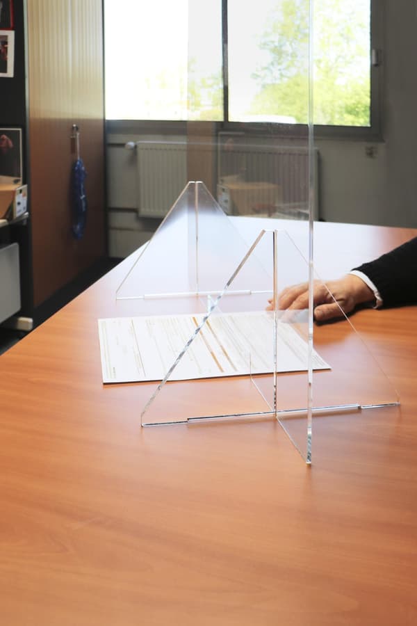 Skyddsskärm Desk Mobile 60x65cm