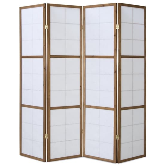 Rumsavdelare - 4 Delar - 8034 Brun