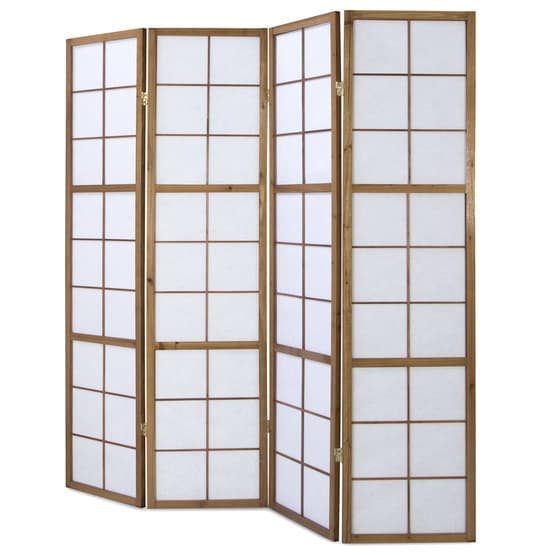 Rumsavdelare - 4 Delar - 8034 Brun