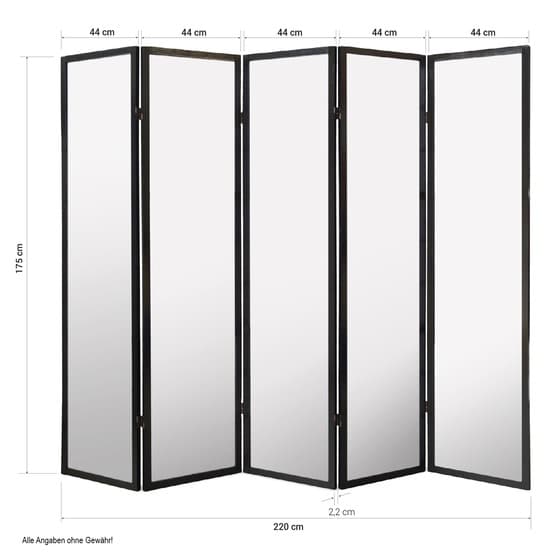 Rumsavdelare - 5 Delar - 8034 Ljus