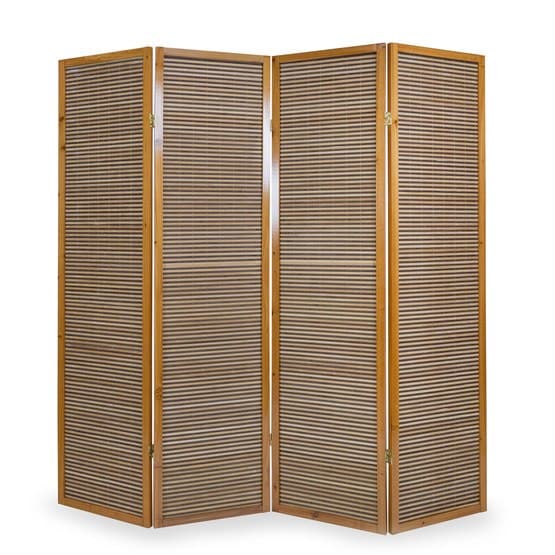 Rumsavdelare - 4 Delar - 8002 Bambu Brun
