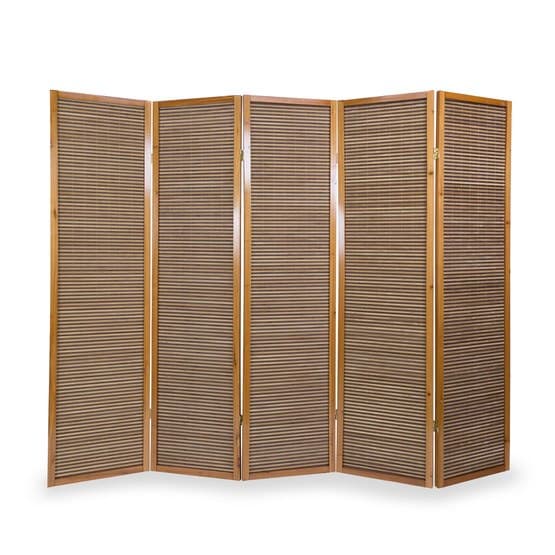 Rumsavdelare - 5 Delar - 8002 Bambu Brun