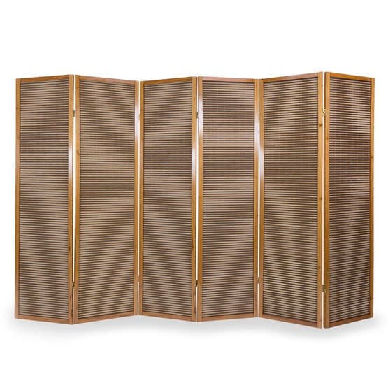 Rumsavdelare - 6 Delar - 8002 Bambu Brun