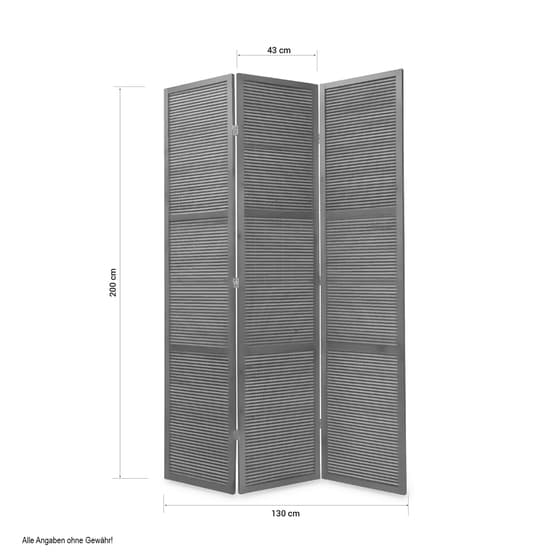 Rumdeler - 3 Dele - 8064 Bambus Brun