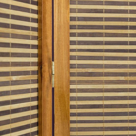 Rumsavdelare - 4 Delar - 8064 Bambu Brun