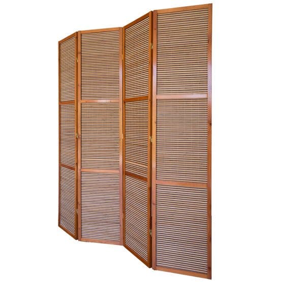Rumsavdelare - 4 Delar - 8064 Bambu Brun