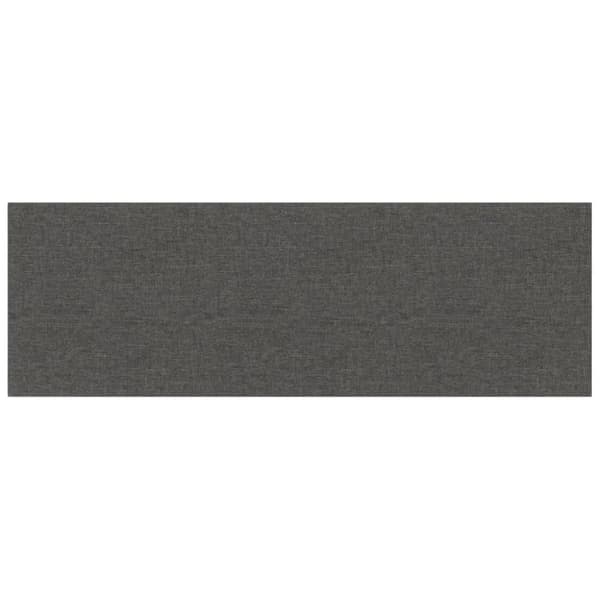 vidaXL vægpaneler 12 stk. 90x30 cm 3,24 m² stof mørkegrå