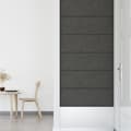Miniatyrbillede 6 af 9: vidaXL vægpaneler 12 stk. 90x30 cm 3,24 m² stof mørkegrå