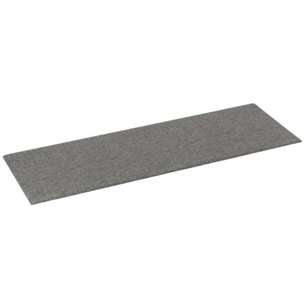 vidaXL vægpaneler 12 stk. 90x30 cm 3,24 m² stof lysegrå
