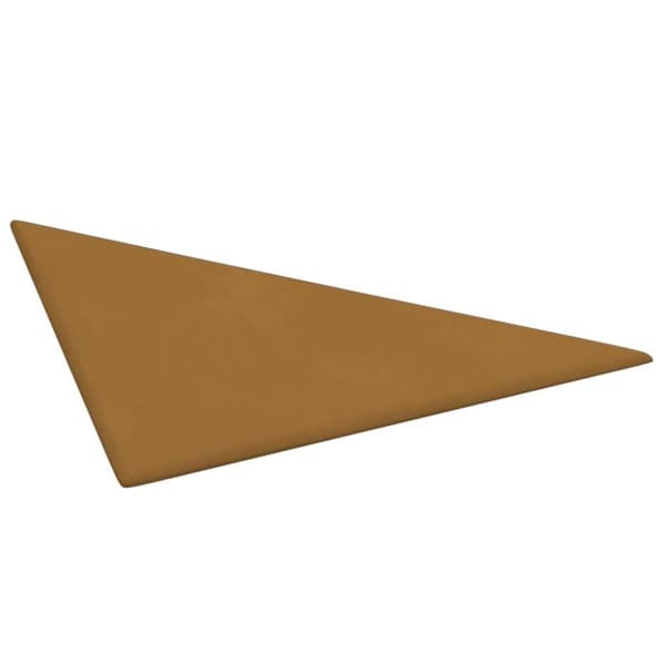 vidaXL vægpaneler 12 stk. 30x30 cm 0,54 m² fløjl brun