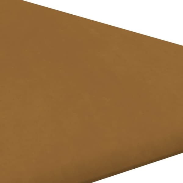 vidaXL vægpaneler 12 stk. 30x30 cm 0,54 m² fløjl brun