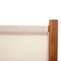 Miniatyrbillede 5 af 7: vidaXL 3-panels rumdeler 210x180 cm cremefarvet