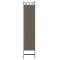 Miniatyrbillede 6 af 8: vidaXL Rumsavdelare 4 paneler antracit 160x200 cm tyg