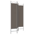 Miniatyrbillede 5 af 8: vidaXL Rumsavdelare 3 paneler antracit 120x200 cm tyg