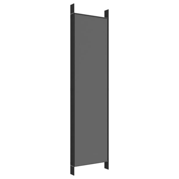 vidaXL Rumsavdelare 6 paneler antracit 300x200 cm tyg