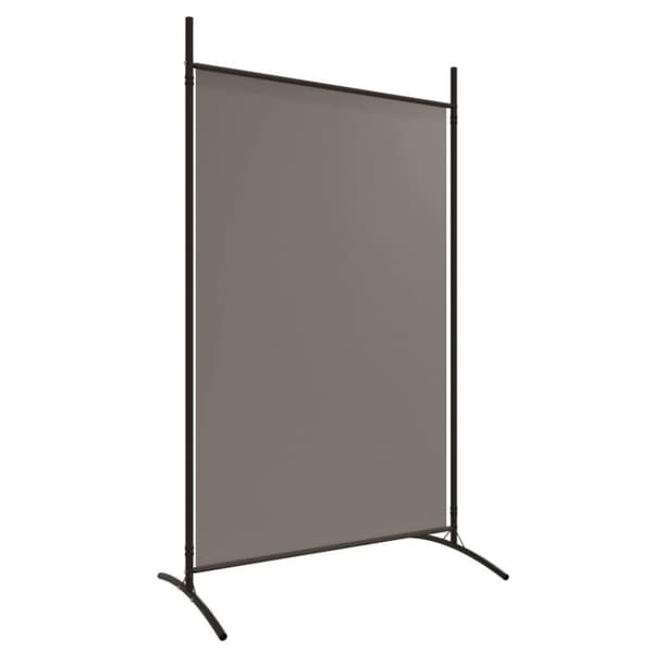 vidaXL Romdeler med 2 paneler antrasitt 175x180 cm stoff