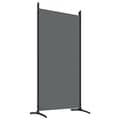 Miniatyrbilde 6 av 8: vidaXL Romdeler med 6 paneler antrasitt 520x180 cm stoff