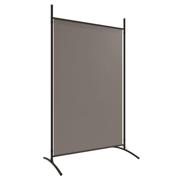 vidaXL 2-paneelinen Tilanjakaja 348x180 cm antrasiitti