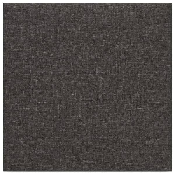 vidaXL Väggpaneler 12 st mörkgrå 30x30 cm tyg 1,08 m²