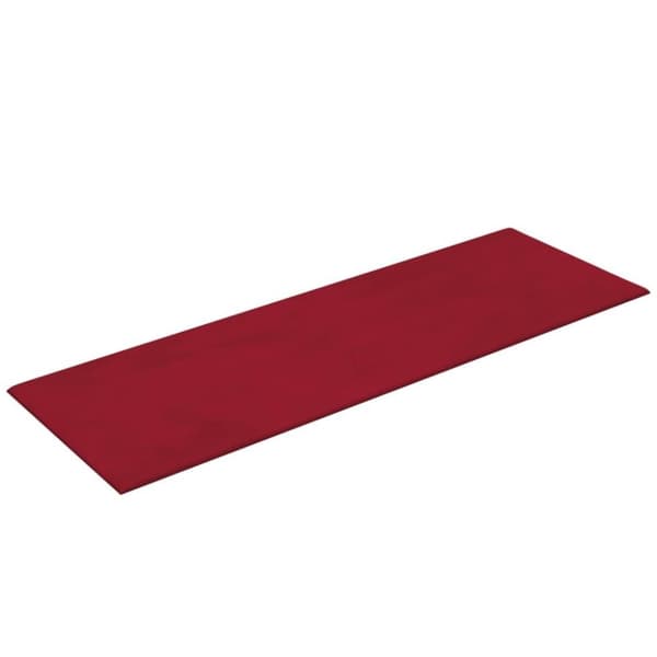 vidaXL Väggpaneler 12 st vinröd 90x30 cm sammet 3,24 m²