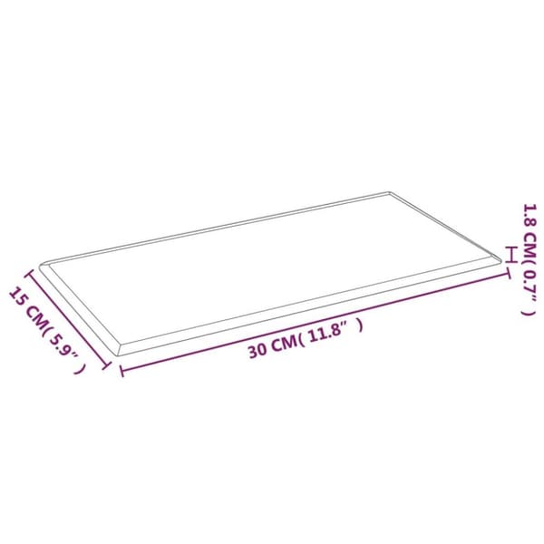 vidaXL Väggpaneler 12 st svart 30x15 cm konstläder 0,54 m²
