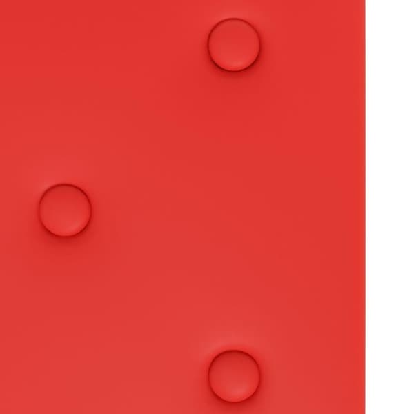 vidaXL Väggpaneler 12 st röd 60x30 cm konstläder 2,16 m²