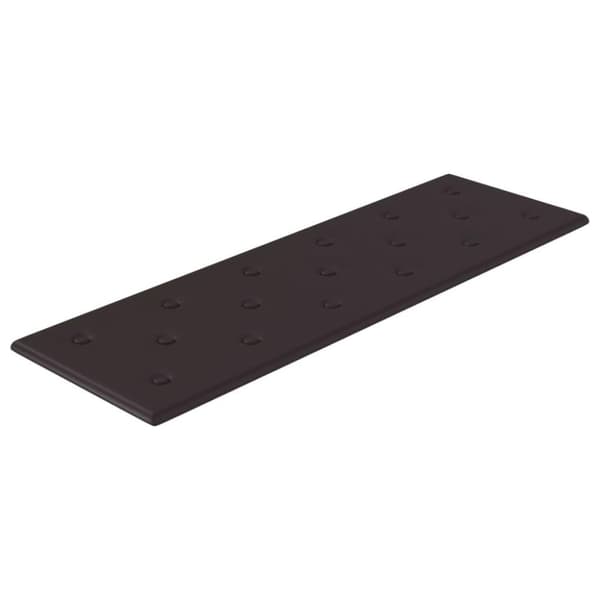 vidaXL Väggpaneler 12 st svart 90x30 cm konstläder 3,24 m²