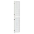Miniatyrbilde 4 av 9: vidaXL Sammenleggbar romdeler 4 paneler japansk stil 160x170 cm hvit