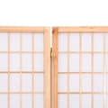 Miniatyrbild 6 av 9: vidaXL Rumsavdelare med 6 paneler japansk stil 240x170 cm