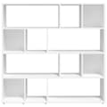 Miniatyrbillede 5 af 11: vidaXL bogreol/rumdeler 105x24x102 cm hvid