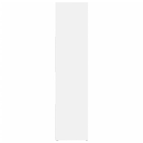 vidaXL bogreol/rumdeler 105x24x102 cm hvid