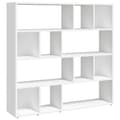 Miniatyrbillede 1 af 11: vidaXL bogreol/rumdeler 105x24x102 cm hvid