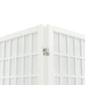 Miniatyrbillede 6 af 9: vidaXL 6-panels rumdeler 240x170 cm foldbar japansk stil hvid