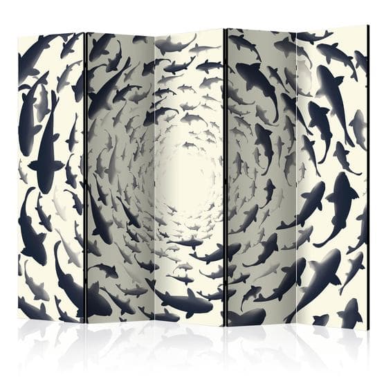 Rumsavdelare - Fish Swirl II - 5 Delar